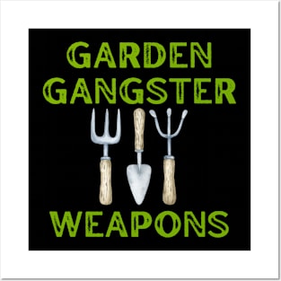 Garden Gangster Posters and Art